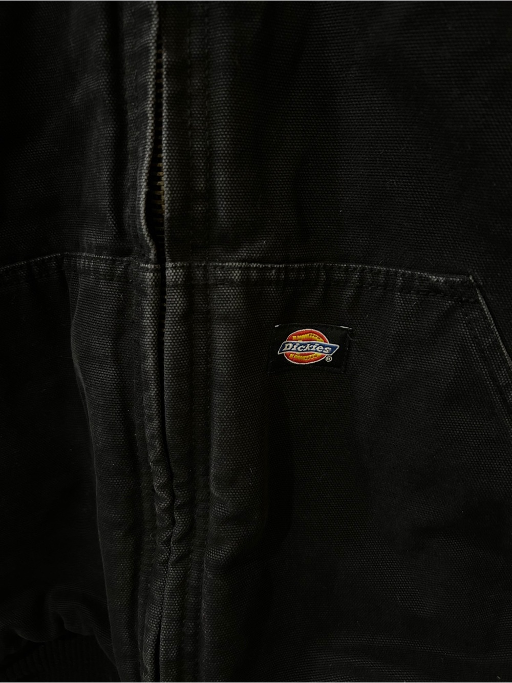 Dickies Black Hooded Work-Style Jacket - Picture 3 of 6